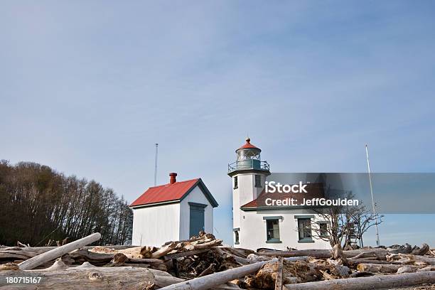 Punkt Robinson Lighthouse - zdjęcia stockowe i więcej obrazów Ameryka Północna - Ameryka Północna, Architektura, Bez ludzi