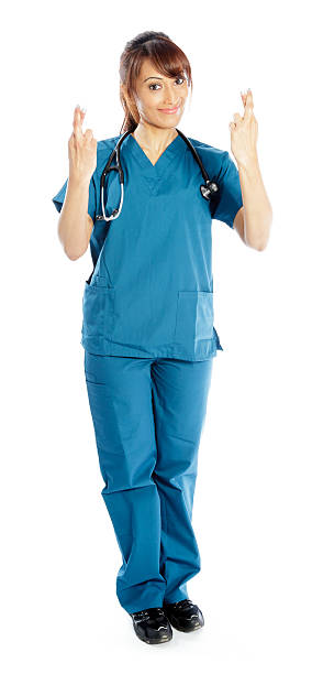 istock Indian doctor white background 180715303
