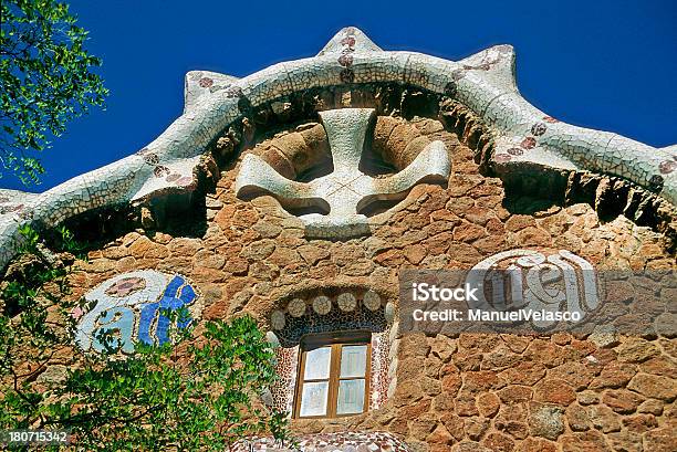 Foto de Parque Guell e mais fotos de stock de Antonio Gaudí - Antonio Gaudí, Arquitetura, Arte Deco