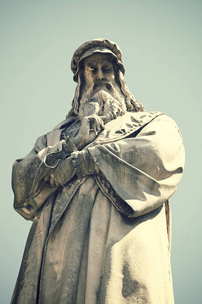 istock Statue of Leonardo Da Vinci in Milan 180715652
