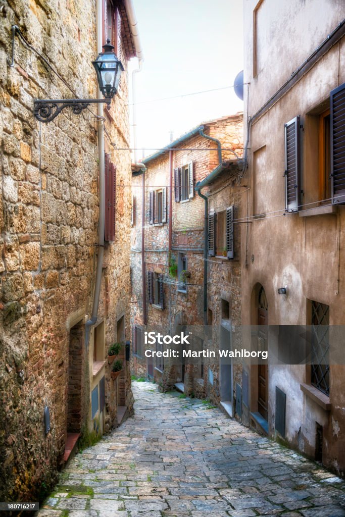 Italienische alley - Lizenzfrei Alt Stock-Foto