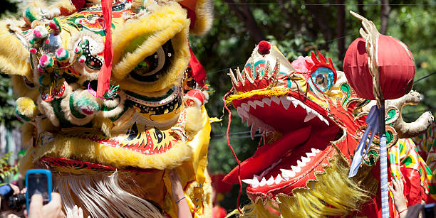 istock Dragon at chinese new year celebration 180716252
