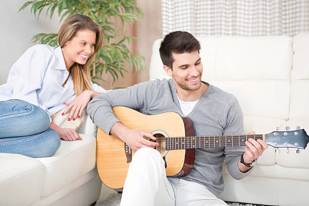 istock Couple at home. 180716476