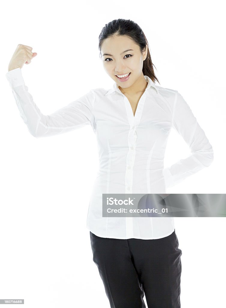 Attractive Asian business woman isolated on white background Attractive man wearing casual clothes isolated on a white background 20-29 Years Stock Photo