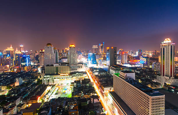 istock Panoramic view of urban landscape in Asia 180716775