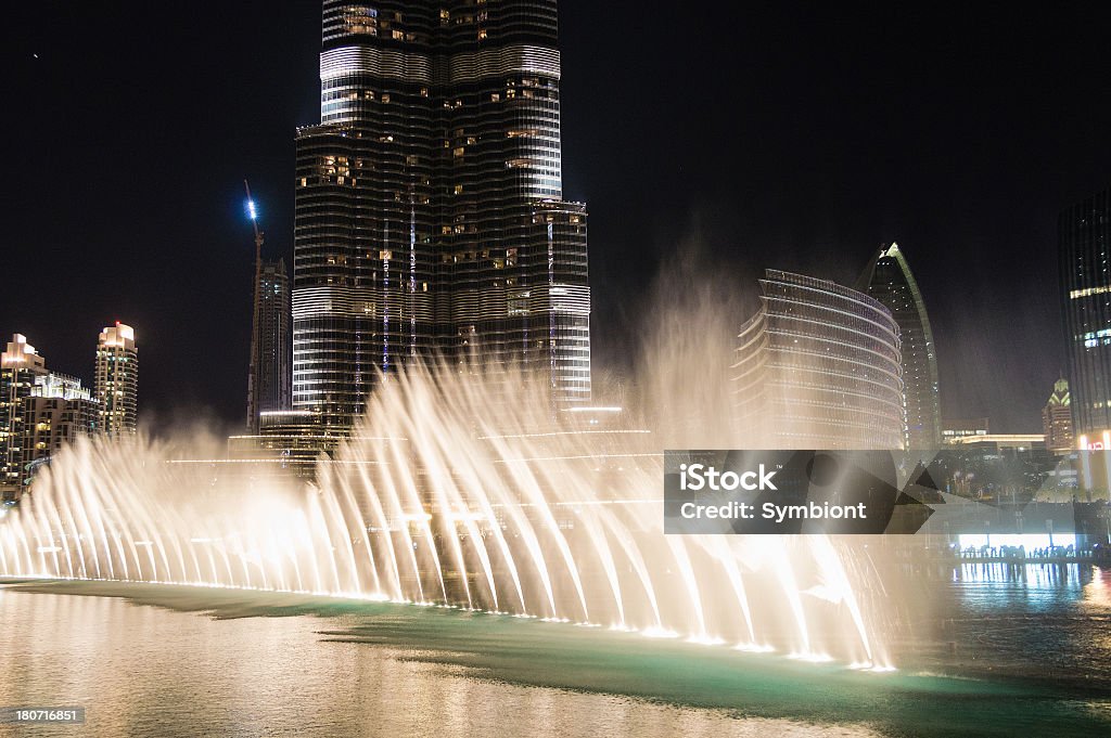 Trick Springbrunnen in Dubai - Lizenzfrei Arabeske Stock-Foto