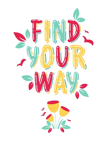 Find Your Way Stock Illustration - Download Image Now - Aspirations ...