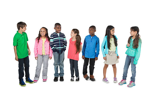 istock Casual diverse group of elementary school age children 180716957