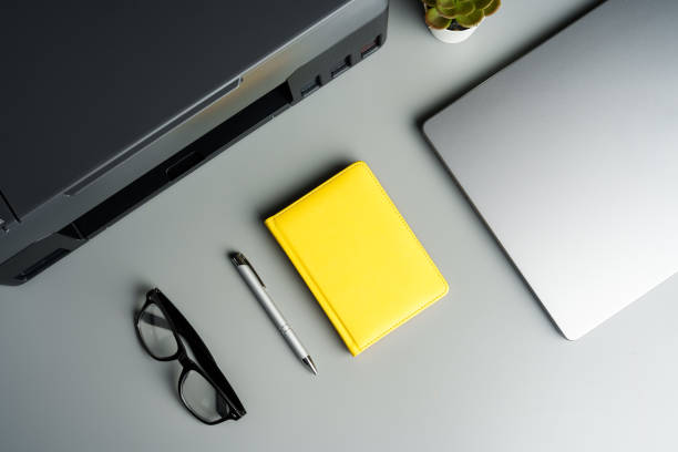 istock Close up of modern printer in the office 1807172826