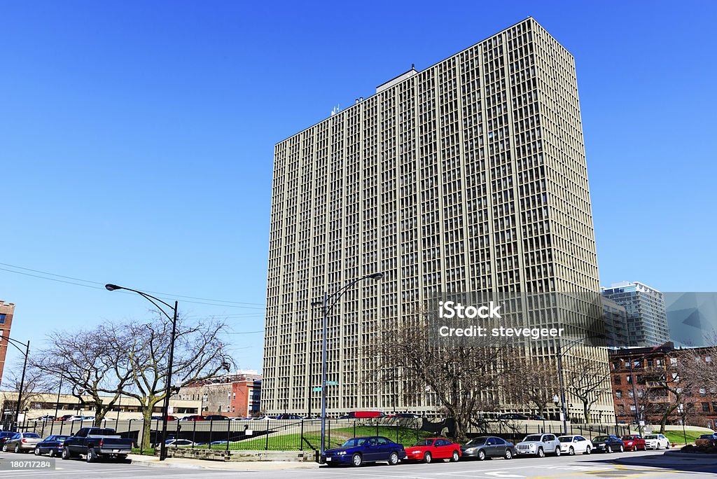 Conveniente Appartamento, edificio Chicago - Foto stock royalty-free di Chicago - Illinois