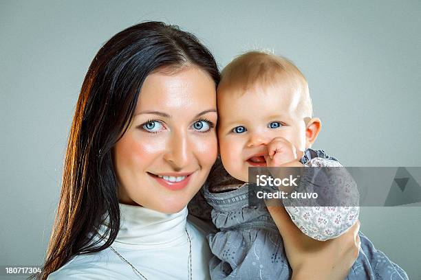 Mother And Daughter Stock Photo - Download Image Now - 30-39 Years, 6-11 Months, Adult