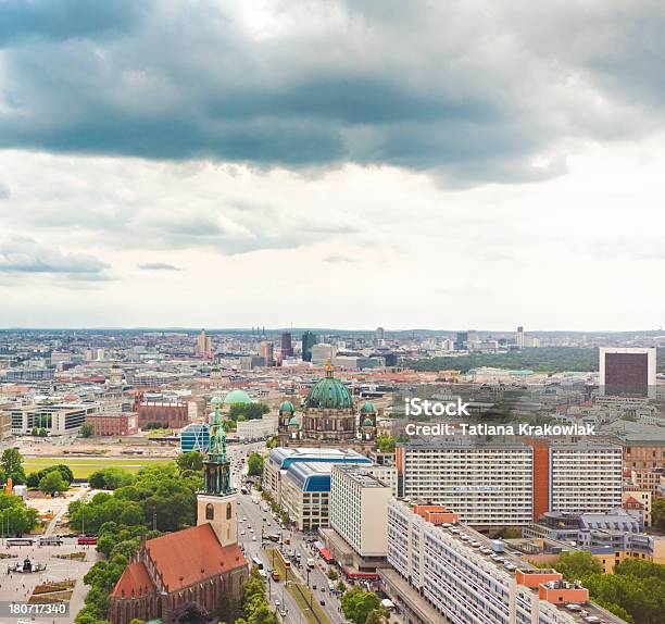 Skyline Of Berlin Germany Stock Photo - Download Image Now - Aerial View, Alexanderplatz, Architecture