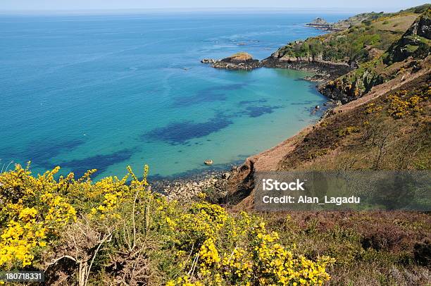 Foto de Paisagem Costeira Jersey e mais fotos de stock de Azul Turquesa - Azul Turquesa, Exterior, Fotografia - Imagem