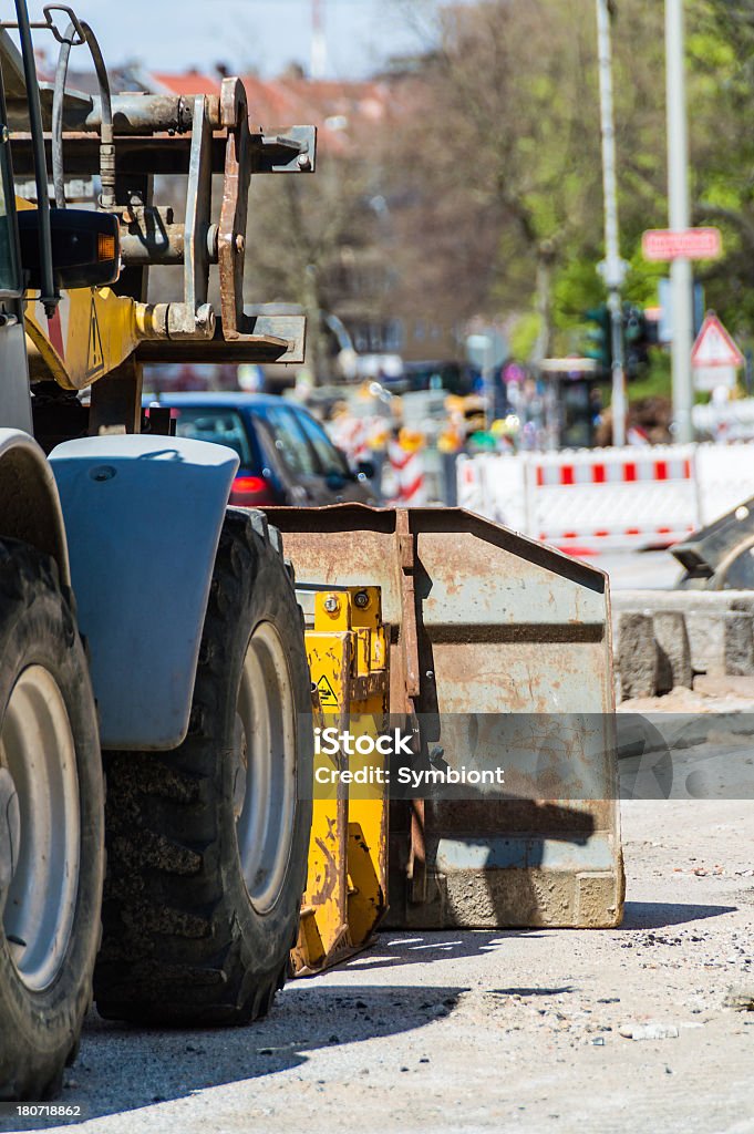 Pelleteuse sur le chantier de Construction - Photo de Allemagne libre de droits