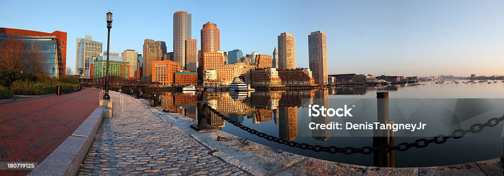 Panorama de Boston - Photo de Boston - Massachusetts libre de droits