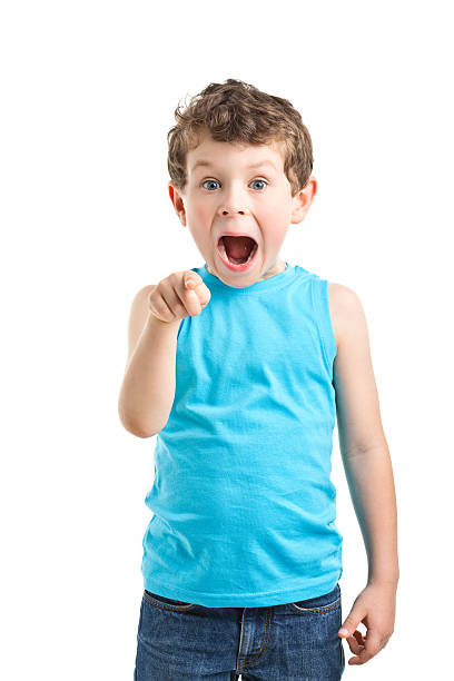 istock funny portrait of small boy 180719436