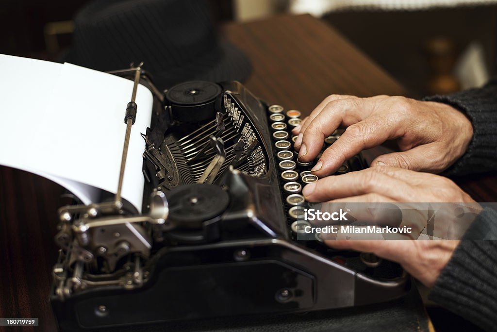 Máquina de Escrever - Royalty-free Alfabeto Foto de stock
