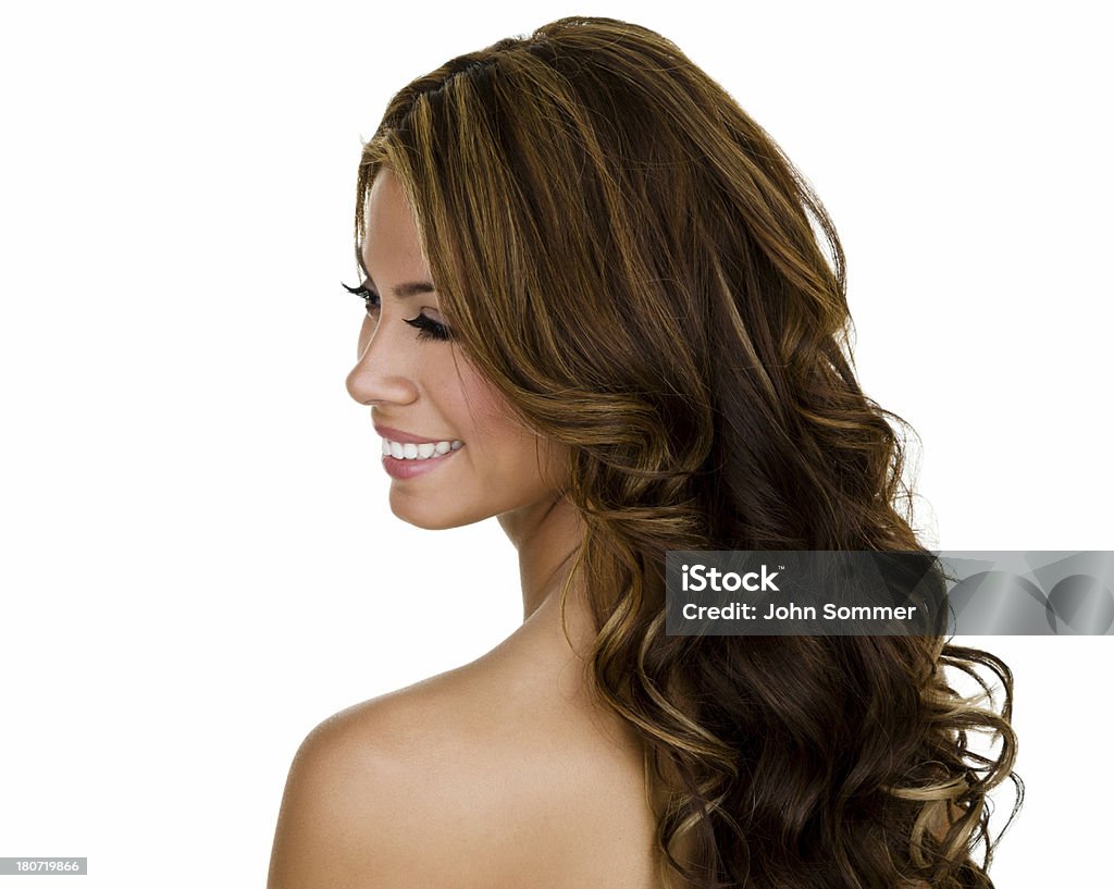 Mulher bonita com Cabelo Comprido - Royalty-free 20-24 Anos Foto de stock