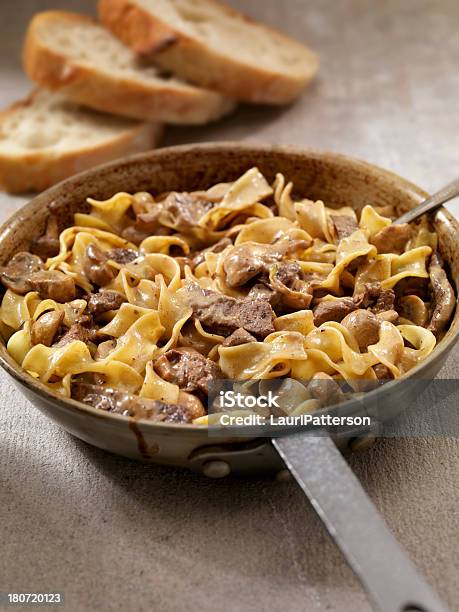 Estrogonofe De Carne - Fotografias de stock e mais imagens de Estrogonofe de carne - Estrogonofe de carne, Cogumelo Comestível, Carne de Vaca