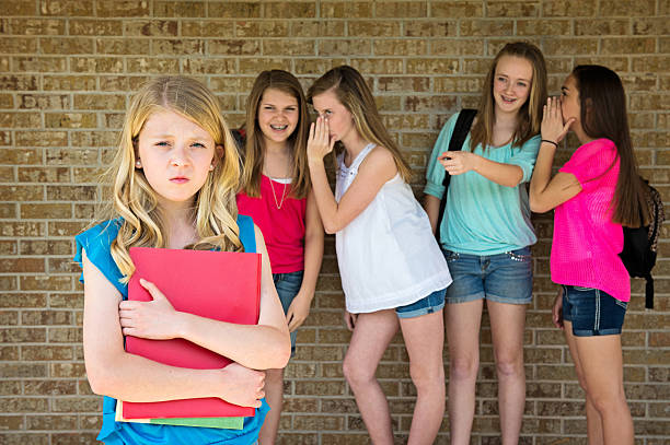 istock Girl being bullied 180720490