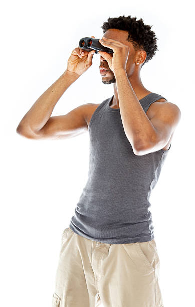 istock Afro-American man shot in studio 180721008
