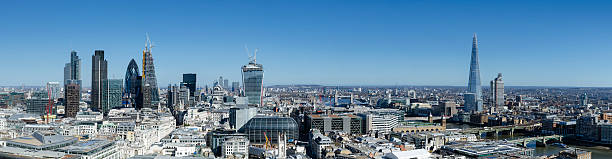 Rascacielos de la ciudad de London - foto de stock