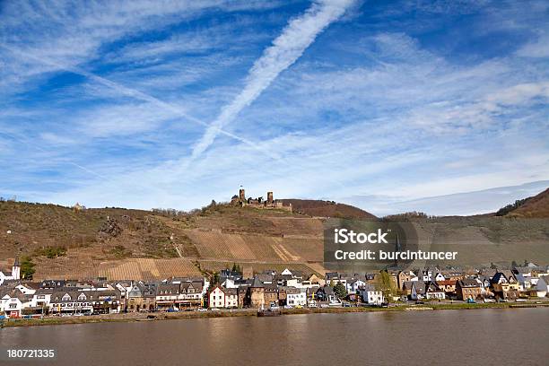 Small Town By The Moselle River Germany Stock Photo - Download Image Now - Agricultural Field, Building Exterior, Built Structure