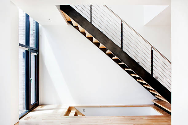 istock Interior Metal Contemporary Staircase 180721802
