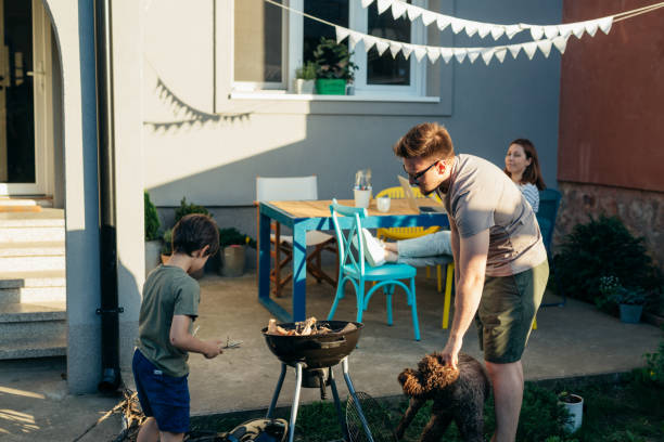 istock family barbecue in home backyard 1807220959