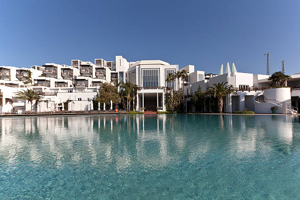 istock Hotel View With Swimming Pool 180722224