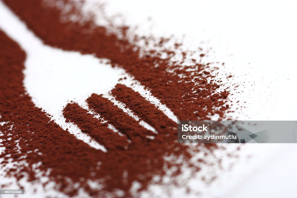 Cacao in polvere - Foto stock royalty-free di Cibi e bevande