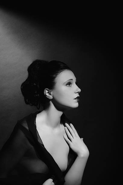istock 1940s style. Female Portrait 180723070