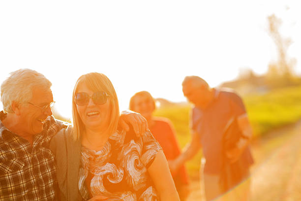 istock Seniors walking outdoors 180723425