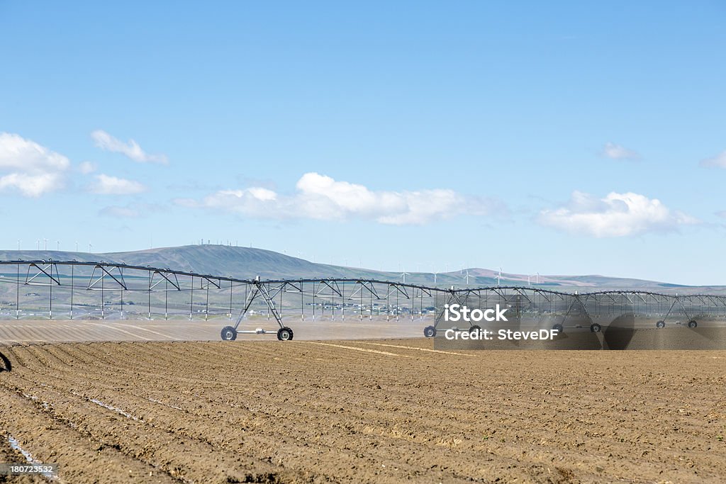 Système d'Irrigation à Pivot - Photo de Agriculture libre de droits