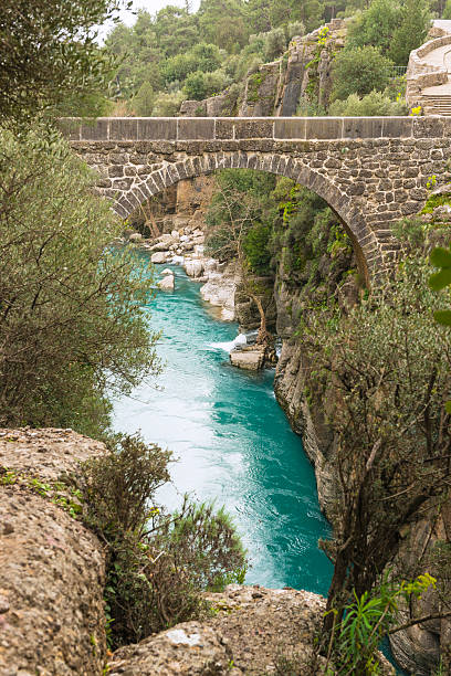 istock Old bridge in Kopru Canyon 180723587