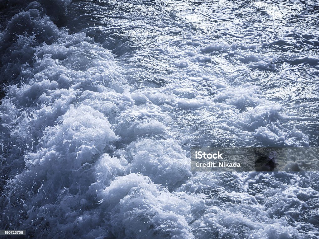 Wasser Wellen - Lizenzfrei Abstrakt Stock-Foto