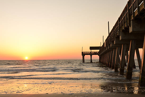 istock Pier of Tybee Island Beach 180724192