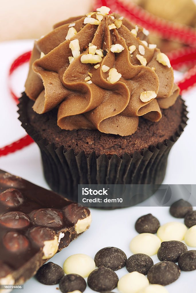 Schokolade cupcake - Lizenzfrei Cupcake Stock-Foto
