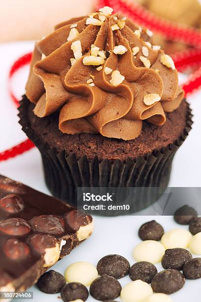 Schokolade Cupcake Stockfoto und mehr Bilder von Cupcake - Cupcake, Dessert, Fotografie