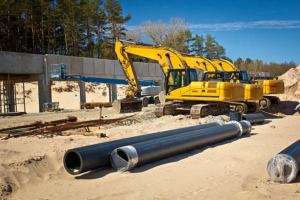istock Construction of a gas pipeline 180725151