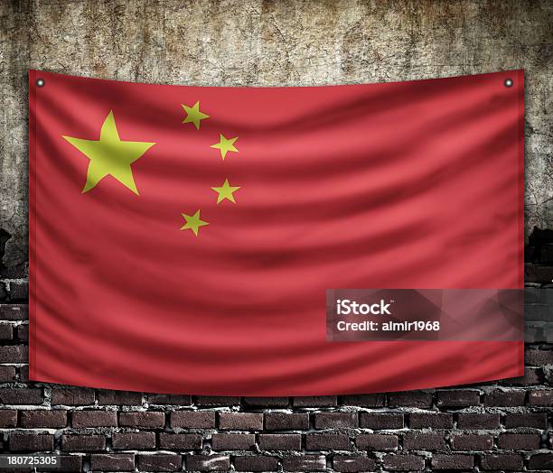 Bandera De China Foto de stock y más banco de imágenes de China - China, EE.UU., Azul