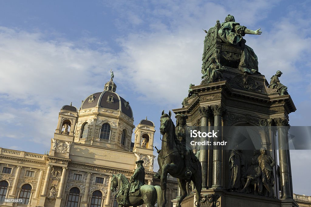Museumsquartier in Vienna Maria-Theresien-Platz in Vienna. Vienna - Austria Stock Photo
