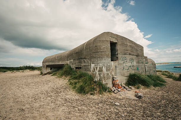 istock Old ruins of bunker 180725587