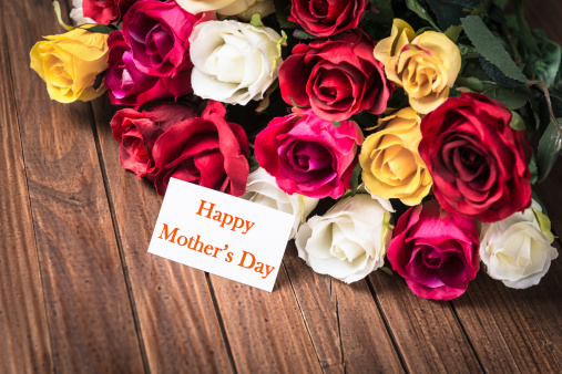 card or banner for mother's day, can be used as a flyer, 3d illustration