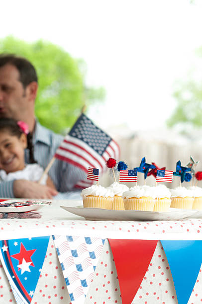istock Family 4th of July Celebration 180725773