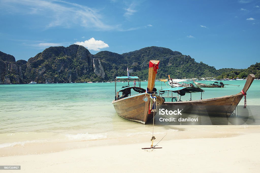 Longtail-Boote. , Thailand - Lizenzfrei Thailand Stock-Foto