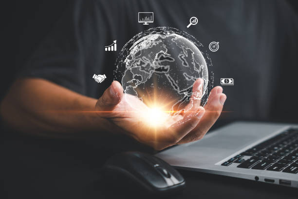 istock Digital marketing strategy in global markets 1807261267