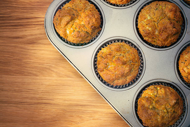 istock Cheese muffins on wooden board 180726200