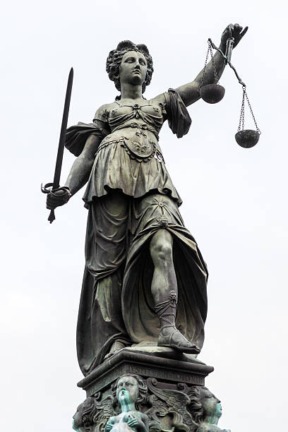 istock Lady Justice Justicia, Frankfurt 180726291