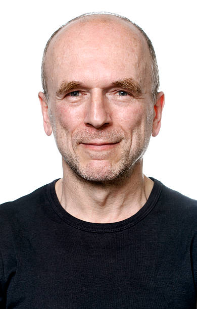 istock Smiling old man portrait 180726373